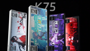 Lingbao K75 Mechanical Keyboard 75% Compact Layout Hot-Swappable Switches RGB Backlit Tri-Mode PBT Keycaps