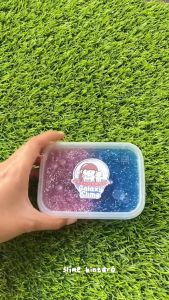 GALAXY SLIME 200ML BY SLIME BINTARO || SLIME TERCANTIK || SLIME LUCU DAN BAGUS || GALAXY SLIME