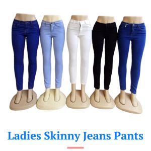 Ladies Skinny Jeans Stretchable Pants