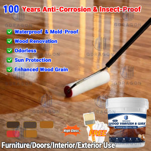 GDRAGON High Gloss Wood Wax Oil Stain Furniture Polish Table Door Cabinet Paint Varnish Waterproof Coating