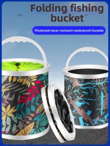 PATGEAR | Foldable Multi-use Portable Fishing Bucket