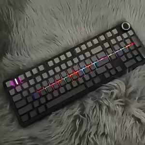 The ALUA F99 Pro high-quality customizable mechanical keyboard with tri-mode wireless Bluetooth perfectly suited for gaming esports and office work.