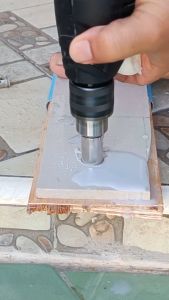 COD Taffware Mata Bor Granit Marmer Kaca Keramik dll Diamond Coated Hole Saw Drill Bit 6mm-50mm 15 PCS Mata Bor Intan / Mata Bor Bulat Buat Lubang 1 Set Lengkap Multifungsi