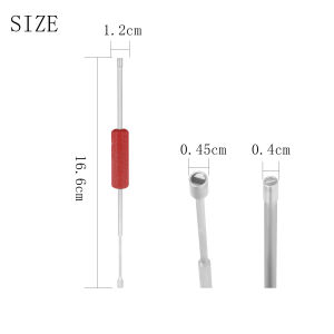 IRIN | PO-52 Grand Piano Double-Ended Tuning Wrench Hex Tip & Cone Tip for Piano Regulation & Repair Adjusting Screws & Action Parts