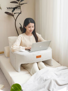 Portable Bedside Computer Desk Notebook Study Table Home Office Bedroom Luxury Ice Silk Memory Foam Top Small Table