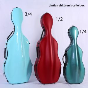 Ultra-light Ultra-hard True Carbon Fiber Violin Case JTCASES Golden Field Non-deformable High Aesthetic Value Multiple Colors Available