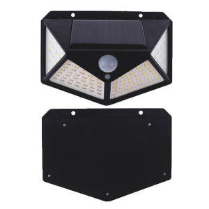 Đèn năng lượng mặt trời Cảm biến tự động bật tắt 100 Mắt Led 3 CHẾ ĐỘ SÁNG