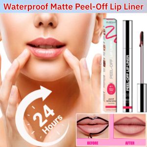 Hot Sale Tear Lipliner Long Lasting Waterproof Non-Stick Cup Peel Off Lip Liner Pen Color-peel Lip Pencil