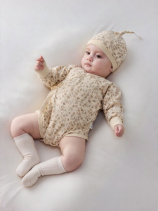 babylove | Bộ Đồ Dài Tay Cotton Sơ Sinh