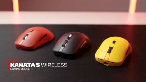 Fantech WG9S KANATA S Super Maxfit Programmable Wireless Gaming Mouse with 1000Hz Polling rate Grey