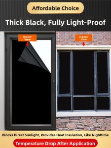 IFcare | Anti-Peeping Full Shading Sun Block Insulation Window Film