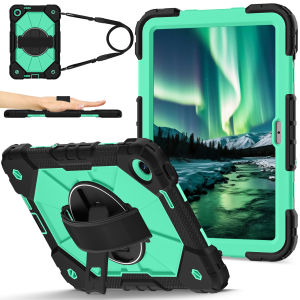 Tablet Case For Redmi pad 2 11 2025 Shockproof Cover Redmi pad 2 9.7 SE 9.72026 360 Rotation Stand Hand Shoulder Strap Funda