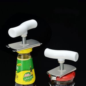 ที่เปิดกระป๋องฝาขวดแว่นตาที่เปิดที่เปิดขวดเร็วทำจากสแตนเลสที่แกดเจ็ตสำหรับครัว