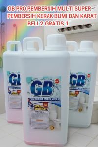 GB Pro Pembersih Kerak Keramik kamar mandi dan Karat Besi Pembersih Super Ampuh isi 500ML Terjamin Kualitasnya