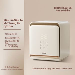 Oidire | Máy Kết Hợp Tiệt Trùng Bình Sữa Chuẩn Bị và Làm Nóng Sữa