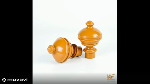 หัวปิดราง หัวรางผ้าม่าน (หัวกลมจุก) หัวปิดราง ใช้กับรางขนาด 26 มม