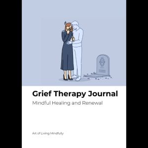 Grief Journal - Guided Healing Workbook Mindfulness for Grief Emotional Recovery Planner