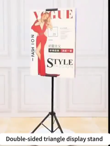 Door Frame Type Banner Stand 60cm x 160cm banner size Double Sided Steel Base (Does not include printed materials and printing)