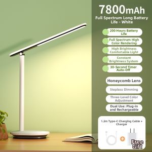Philips | Eyes-Protecting Studying Rechargeable Desk Lamp Long Battery Life