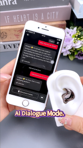 Lenovo ERAZER XF58 AI Translator Earbud Smart Real-Time Translation Earphones Wireless Bluetooth Led Displa Hi-fi Stereo Sound Earphone Waterproof Noise Cancellation Sport Headset For All Phone