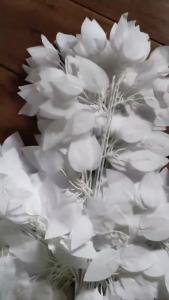 Daun Beringin Latex Cabang 3 Artificial Lusin - Dekorasi