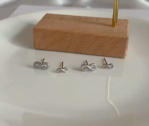 littlegirl gifts- Infinity stud earrings