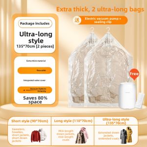 deli | Wall-mounted Compressible Clothes Storage Bag Large