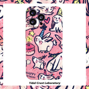 Cool Cute Cartoon Pink Rabbit Filin Two-In-One Mobile Phone Case Compatible with 17Nova14 Huawei P70Mate60 Xiaomi 15 OppoReno14O Vivo Honor30016