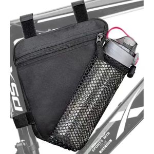 Mountain Bike Crossbeam Triangle Bag Strap with Water Cups Hike Camping Outdoor Cycling Accessories