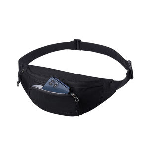 WATERFLY Waist Bag Fashion Chest Bag Waterproof Bum Bag Fanny Pack Womens Crossbody bag Hip Bum Waist Dog For Training Sports Outdoor Running belt bag