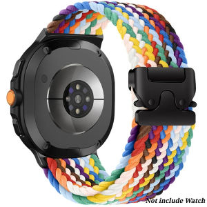 Braided Strap for Samsung Galaxy Watch 8 9 40mm 44mm/8Classic 46mm Band Parachute Buckle Belt Correa for Galaxy Watch 8 9 Straps