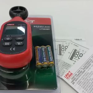 UNI-T UT363BT MINI ANEMOMETER (WIND SPEED & TEMPERATURE) WITH BLUETOOTH