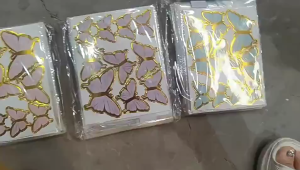 Topper Kupu Kupu Hiasan Kue Ulangtahun Kertas Buket Decoration Butterfly Stiker Kupu Kupu Dekorasi Buket