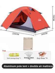 Hewolf | Double Layer Waterproof Portable Outdoor Camping Hiking Tent