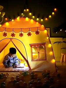 Tenda Anak Jumbo Model Rumah Camping Tent Playhouse Princess Castle Mainan Indoor Outdoor