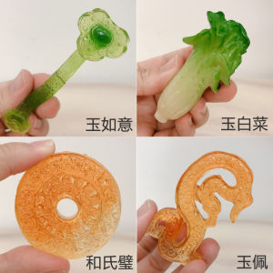 Pinocchio Dinosaur Archaeology Mining Toys Bronze Artifacts Jade Imperial Seal Jade Jade Cabbage Childrens Treasure Blind Box