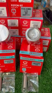 TOKAHI PISTON KIT SET JAPAN FOR GY6/MZ125 / Y110 / GT128/XCITE130 / GB6/EX90 SIZE 0.25 - 3.00