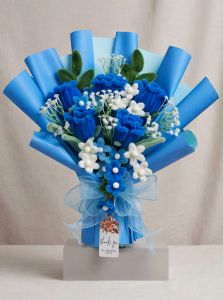 Bouquet hand made from fuzzy wire best for any occasion or gift