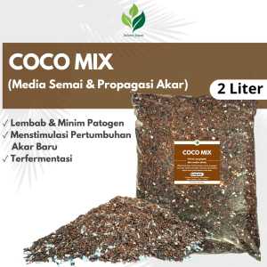 Coco mix 2 Liter Media Semai Media Propagasi Akar Media Pembibitan Media siap pakai