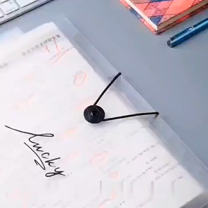 โฟลเดอร์ 8 ชั้นสําหรับนักเรียนที่มีถุงเอกสารความจุขนาดใหญ่ ถุงเก็บของคัดแยกหลายชั้น กล่องคลิปหนีบกระดาษทดสอบ A4 สิ่งป