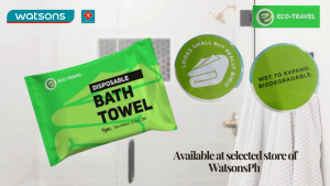 ECO Travel Disposable Compressed Bath Towel