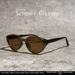 Schever | Sun-Protection UV Blocking Cat Eye Polarized Womens Sunglasses