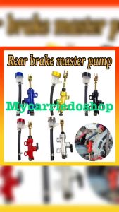 Motorcycle Universal Rear Foot Brake Master Hydraulic Pump Rear Reservoir For Raider / Sniper Made in Thailand