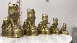 Tượng mèo Việt Nam bằng đồng đủ các cỡ cao 1015202530cm