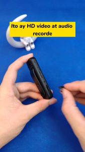 Body Camera HD 1080P Portable Back Clip Camera Mini DV Police Recorder 180 Degree Rotating Lens Infrared Night Vision Recorder