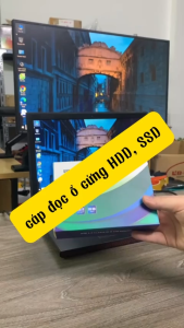 Cáp nối ổ cứng SSD HDD USB 3.0 to SATA3 2.5/3.5 inch kèm nguồn adapter