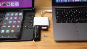 3 In 1 Micro SD Card Reader to Type c SD MicroSD to USB-C Card Reader with USB 3.0 For phone pc memory card reader all in one