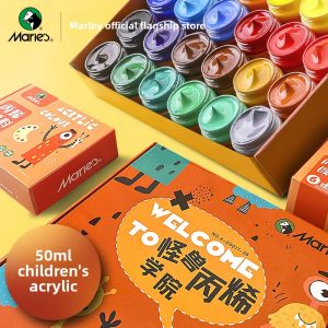 Marie’s | Waterproof Non-Toxic Childrens Acrylic Paints 24 Colors