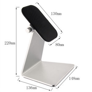 Zeallion nhôm giá đỡ điện thoại hợp kim đa-khung có thể điều chỉnh góc độ cho [iPhone 14 13 12 Pro Max iPad không khí nhỏ 6 và điện thoại thông minh khác máy tính bảng chủ giá để bàn