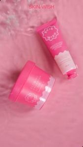 Skinwish Underarm Treatment Care Glowing Under Arm Scrub Brightening Compex Lotion Pencerah Ketiak Skin Wish BPOM